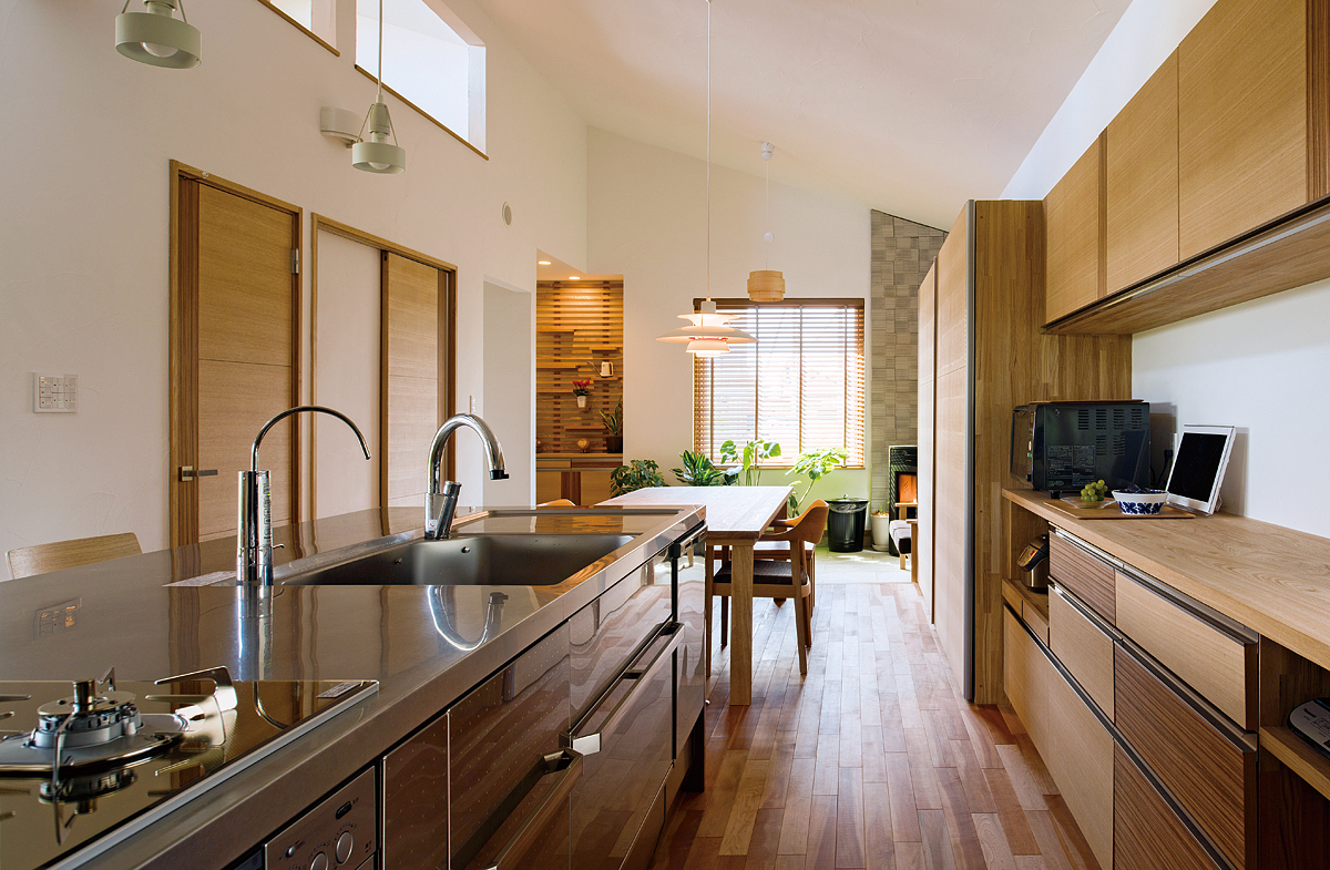 Eco friendly custom wood home