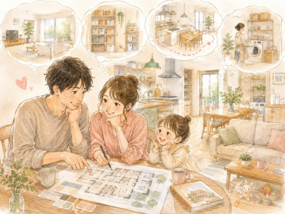 共働き・子育て世帯に人気の間取り5選｜家事がラクになる理由とは？